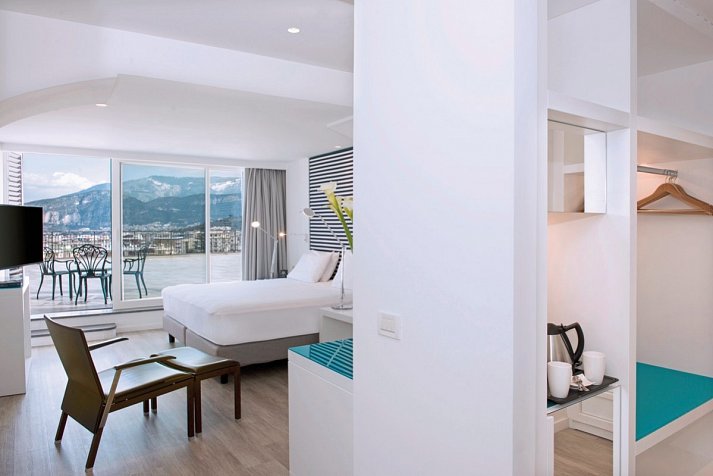 Hilton Sorrento Palace - Wohnbeispiel Doppelzimmer Executive Meerblick (Zimmercodierung DTM)