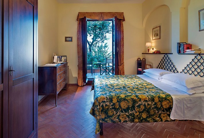 La Villarosa Terme - Wohnbeispiel Doppelzimmer mit Balkon