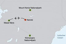 Masai Mara Fly-In Safari Superior ab/bis Nairobi