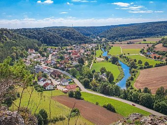 Altmühltal Panoramaweg - Blick von Arnsberger Leite