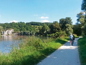 Altmühltal-Radtour klassisch - Donaudurchbruch bei Kehlheim