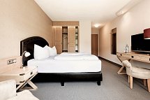 Donna Burghotel am Hohen Bogen - Wohnbeispiel Doppelzimmer Balkon oder Terrasse (Zimmercodierung DB2)