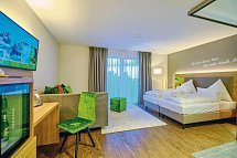 Sonnenhotel Weingut Römmert - Wohnbeispiel Juniorsuite Weinliebe (Zimmercodierung JB1)