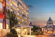 Wellnesshotel Frankenland - Blick aufs Hotel Frankenland