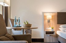 Wellnesshotel Frankenland - Wohnbeispiel Doppelzimmer Komfort (Zimmercodierung DF1)