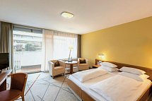Wellnesshotel Frankenland - Wohnbeispiel Doppelzimmer Klassik (Zimmercodierung DB1)