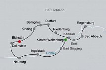 Rundtour Donau & Altmühl