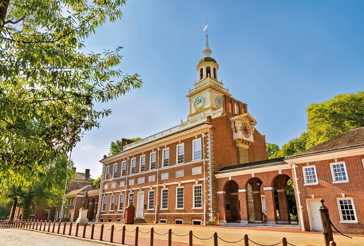 Sehenswürdigkeiten des Ostens - Independence Hall, Philadelphia