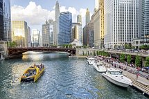 USA von Küste zu Küste (New York - San Francisco) - River Walk, Chicago