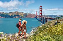 USA von Küste zu Küste (New York - San Francisco) - Golden Gate Bridge