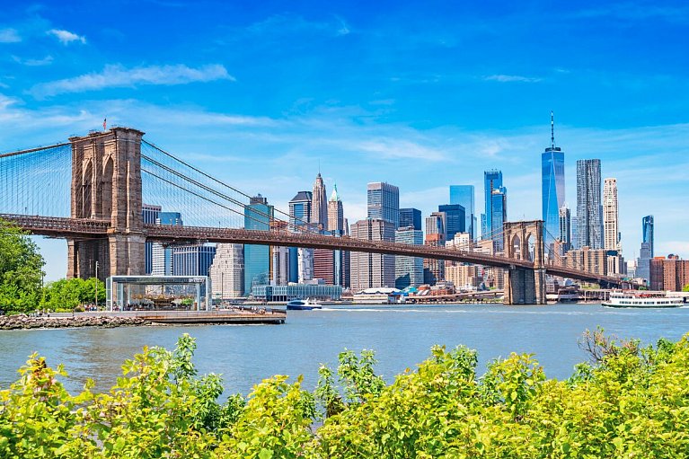 Amerikas Bahnlegenden - Von New York nach San Francisco - Brooklyn Bridge, New York City