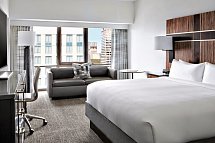 New York Marriott Marquis - Wohnbeispiel Deluxe Room King (Zimmercodierung UD4)