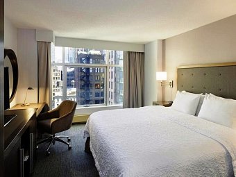 Hampton Inn Manhattan-Chelsea - Wohnbeispiel Standard One bed (Zimmercodierung UG1)
