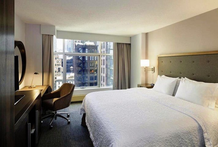 Hampton Inn Manhattan-Chelsea - Wohnbeispiel Standard One bed (Zimmercodierung UG1)