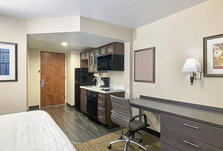 Candlewood Suites New York City – Times Square - Wohnbeispiel Studio Suite One bed (Zimmercodierung UG2)