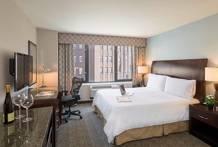 Hilton Garden Inn Tribeca - Wohnbeispiel Standard King (Zimmercodierung UG1)