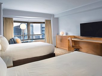 New York Hilton Midtown - Wohnbeispiel Urban Double/Double, City Double/Double, Skyline Double/Double (Zimmercodierungen UG3, UD3 & XD3)