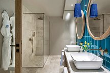 Hotel La Bisaccia - Wohnbeispiel Suite Gartenblick Nebengeäude (Zimmercodierung W1G)