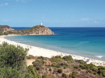 Faszinierendes Sardinien - Strand an der Südküste