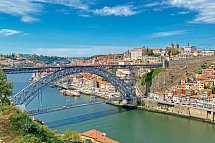 Radtour Porto - Lissabon sportlich - Brücke Dom Luís, Porto