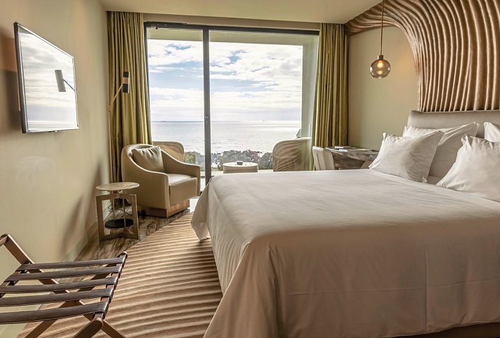 Vila Foz Hotel & Spa - Wohnbeispiel Doppelzimmer Onice Meerblick (Zimmercodierung DBM)