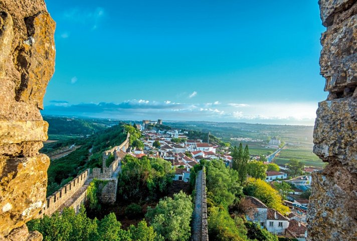 Portugals Highlights - Von Porto bis zur Algarve - Obidos