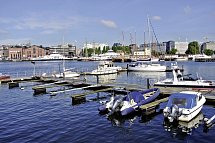 Color Line Fährstrecken - Hafen in Oslo