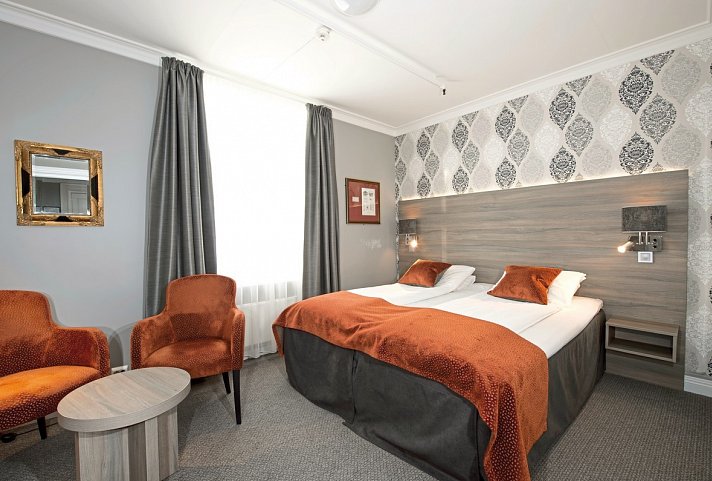 Dr. Holms Hotel - Wohnbeispiel Doppelzimmer (Zimmercodierung DB1)