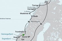 Nordkap, Lofoten und Fjorde