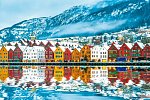 Winterliche Fjorde und Bergenbahn