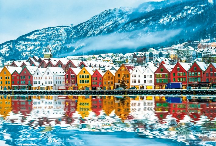 Winterliche Fjorde und Bergenbahn - Bergen