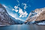 Winterliche Fjorde und Bergenbahn