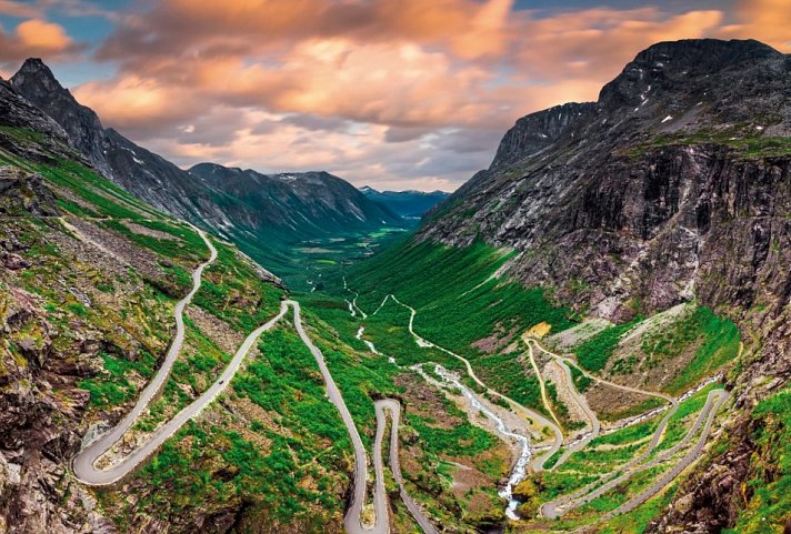 Fjordgiganten und Berglandschaften - Trollstigen