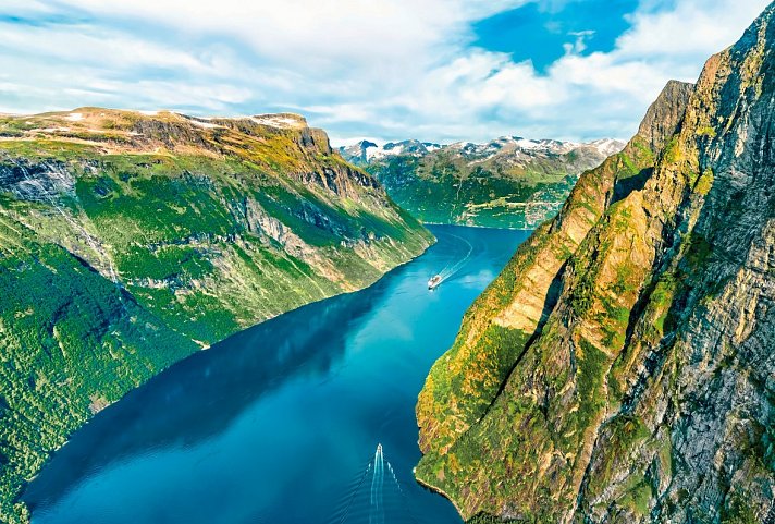 Traumhaftes Fjell-und Fjordnorwegen - Geirangerfjord