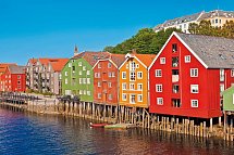 Reisevariante Mit Postschiff und Bahn durch Norwegen - Trondheim