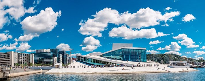 Reisevariante Mit Postschiff und Bahn durch Norwegen