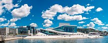 Reisevariante Mit Postschiff und Bahn durch Norwegen - Opernhaus in Oslo