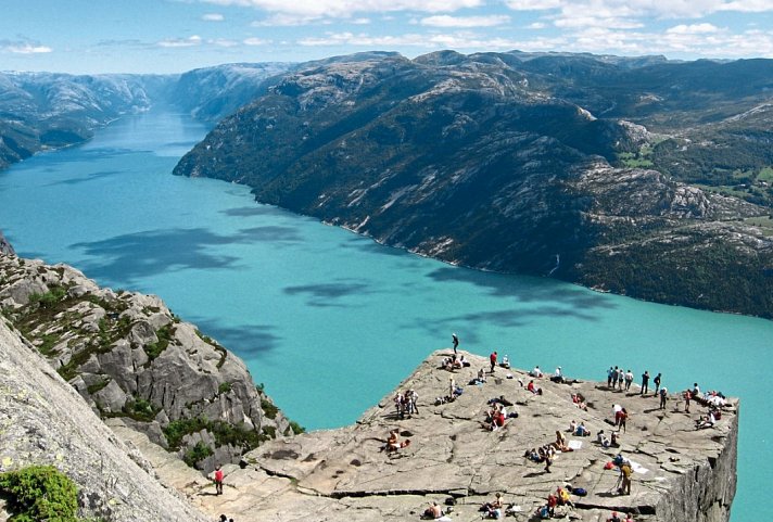 Norwegens Naturschauspiele erleben - Preikestolen, Lysefjord