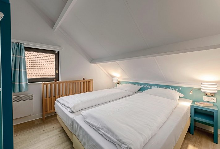 Center Parcs Park De Haan - Wohnbeispiel Haus Comfort (Zimmercodierungen BF1, BF2, BB1 & BB2)