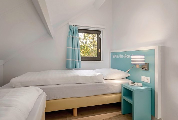 Center Parcs Park De Haan - Wohnbeispiel Haus Comfort (Zimmercodierungen BF1, BF2, BB1 & BB2)