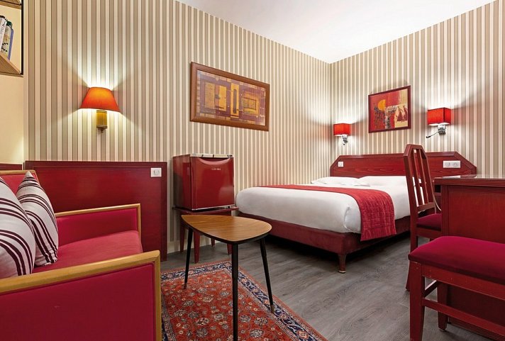 Hotel Maison du Pré - Wohnbeispiel Doppelzimmer (Zimmercodierung DB1)