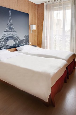 Best Western Hotel Ronceray Opéra - Wohnbeispiel Doppelzimmer Standard (Zimmercodierung DG1)