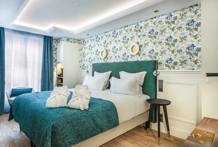 Hotel Cambon - Wohnbeispiel Doppelzimmer Classic (Zimmercodierung DB1)