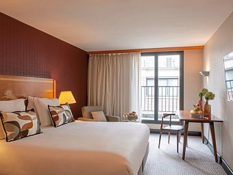 Les Jardins du Marais - Wohnbeispiel Doppelzimmer Superior (Zimmercodierung DS1)