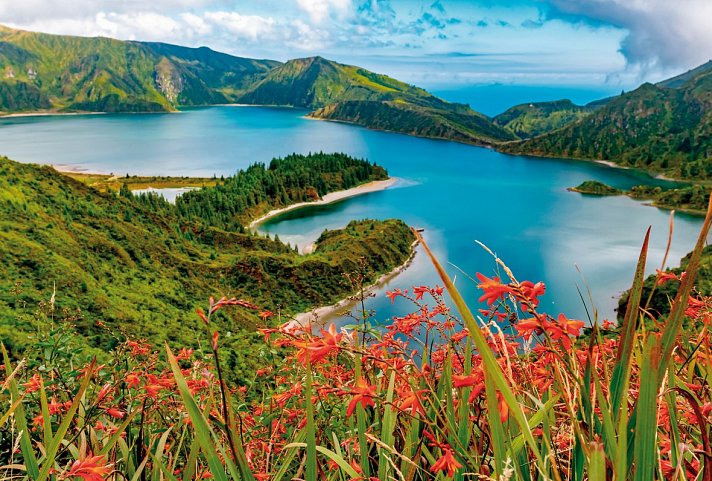 Kraterseen, Blumenpracht und Weltkulturerbe (Autoreise) - Lagoa do Fogo