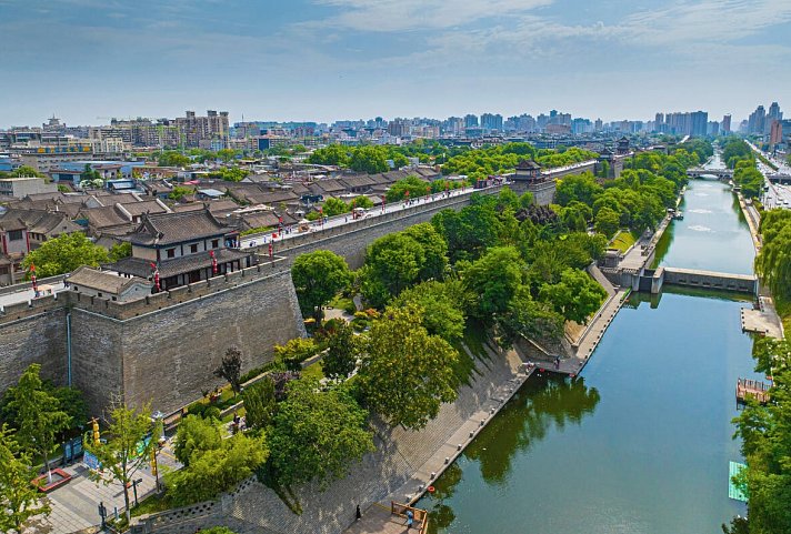 Klassisches China mit Yangzi-Kreuzfahrt - Stadtmauer von Xian