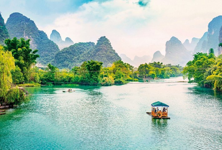 Chinas Highlights erleben - Karstberge & Li Fluss bei Yangshuo