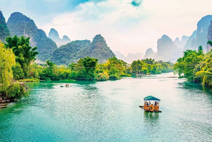 China mit Komfort und Genuss - Karstberge & Li Fluss bei Yangshuo