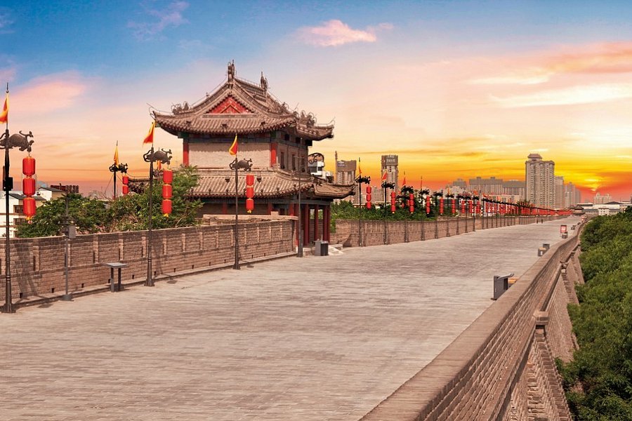 China mit Komfort und Genuss - Stadtmauer Xian