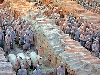 China mit Komfort und Genuss - Terrakotta-Armee